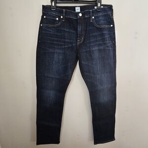 Edwin Jeans Jace Straight Cooper Blue Denim Casual Neutral Classic Medium